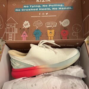 Kizik sneakers, brand new in box, never worn